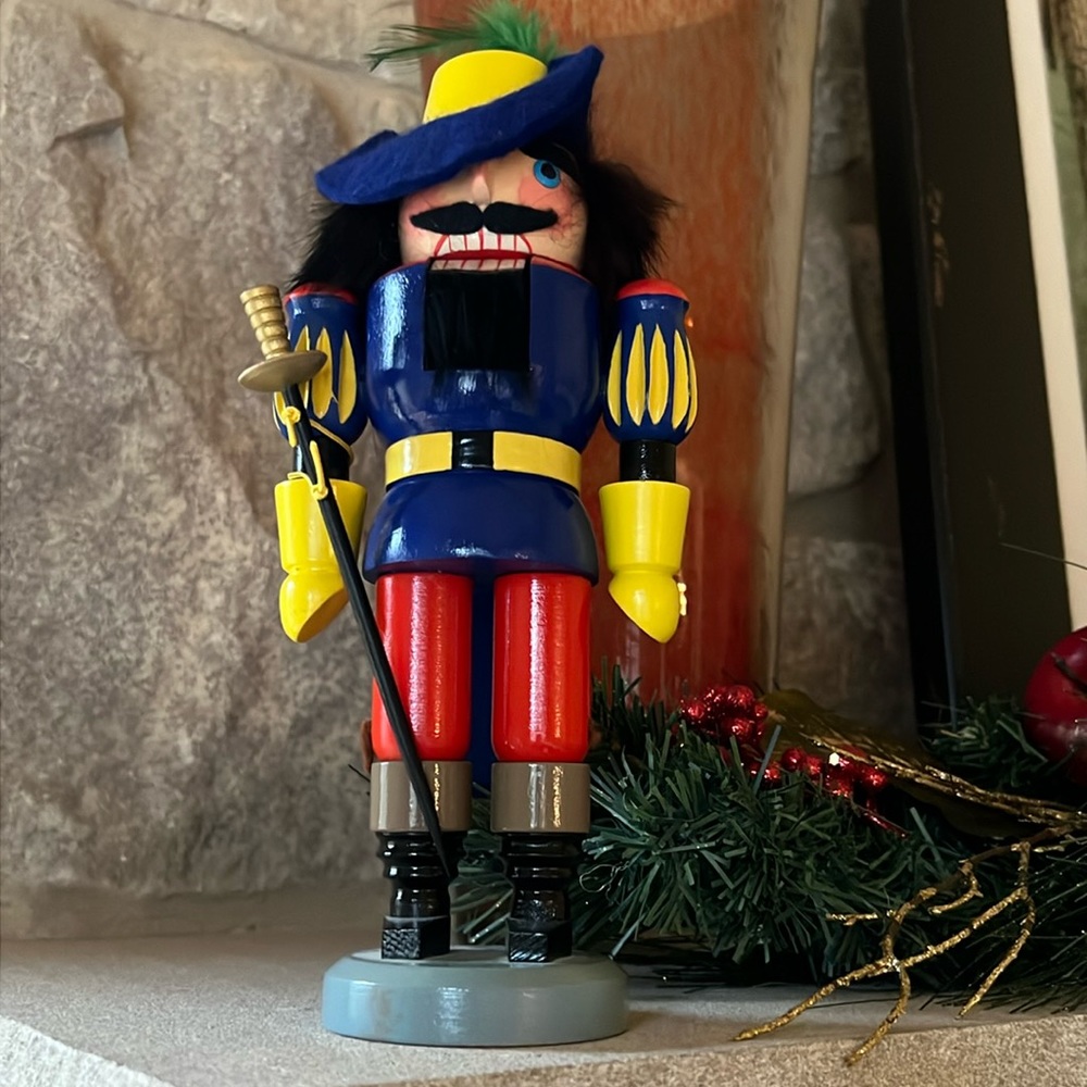 Vintage German Erzgebirge holiday nutcracker